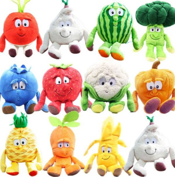Fruits & Vegetables Soft Plush Doll Toy
